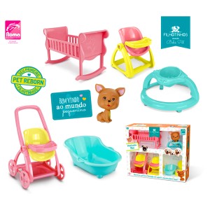 Colecao bebe pet - filhotinhos - hotelzinho pet-5858-83076