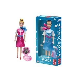 Boneca - aeromoça-19007-64626