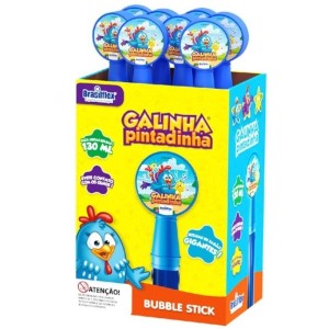 Bolha De Sabão Bubble Stick Galinha Pintadinha