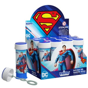 Bolha De Sabão Com Jogo Superman