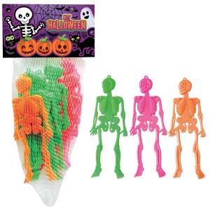 Kit com 24 mini esqueletos para halloween-899516-13695