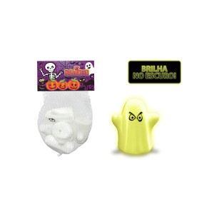 Kit Com 6 Fantasminhas Neon Para Halloween-899538-88868