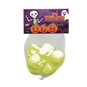 Kit Com 6 Crânios Neon Para Halloween-899549-34474