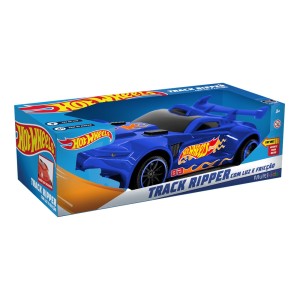 Hot Wheels Track Ripper 42cm Fricção Com Luz E Som Azul-BR2264