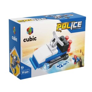 Cubic 12 Em 1 Policia Serie-BR1099-803