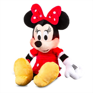 Pelúcia Minnie C/ Mecanismo Luz E Som 40cm (vestido Vermelho)-BR2348-153-57618