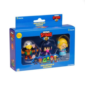Figuras Brawl Stars - Kit Com 3 Sortidas