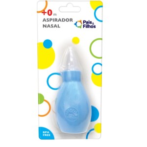 Aspirador Nasal Com Corpo Azul