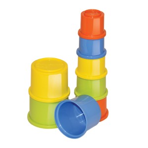 Brinquedo Em Plástico Interativo De Encaixe De Potinhos-10841-57375