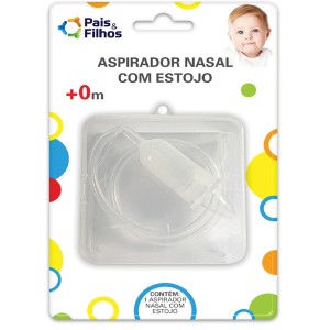 Aspirador nasal de silicone com estojo-29003-25208