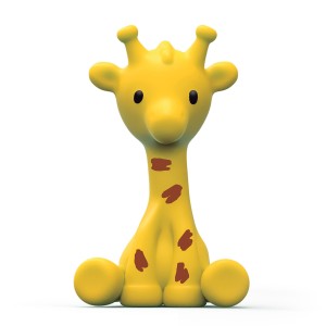 Mordedor em látex no formato de girafa-790867-74670