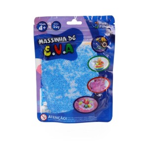 Kit De Massinhas De Modelar E.v.a Com Bolinhas De Isopor Cores Sortidas