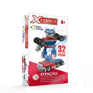 Blocos De Montar X-force Display Com 12