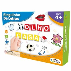 Jogo Pedagógico Binguinho De Letras-3004-14160