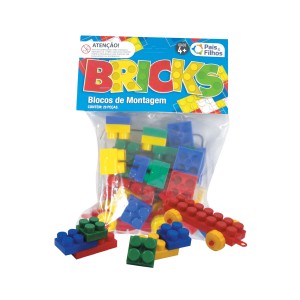 Blocos de montar bricks solapa com 29 peças-4745-28794