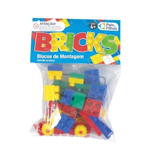 Blocos de montar bricks solapa com 29 peças-4745-35805