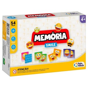 Jogo Da Memória Smile Com 40 Cartas-7270-42198