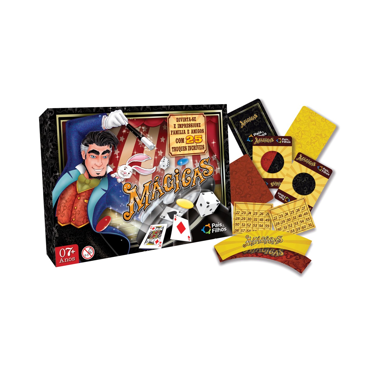 Kit de mágica com 25 truques-2805-58377