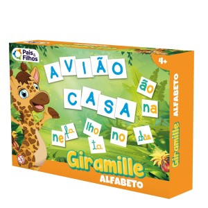 Jogo educativo alfabeto da girafa giramille-10789-22056