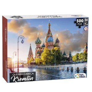 Quebra Cabeça Gigante Kremlin 500 Peças