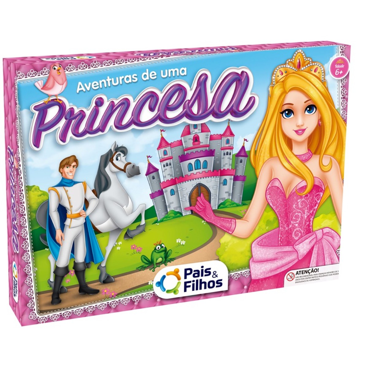 Jogo de tabuleiro aventuras de princesa-2865-57171