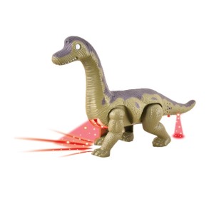 Dinossauro Articulado Broquiossauro Com Luz E Som 21cm