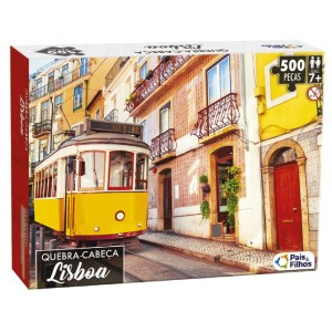 Quebra Cabeça Gigante Lisboa 500 Peças