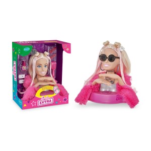 Barbie edição extra fala 12 frases e tem acessórios de beleza-1290-55156