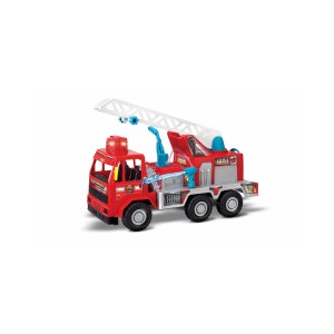 Caminhão de bombeiro com luzes, sons e bomba d'água-5044-34993