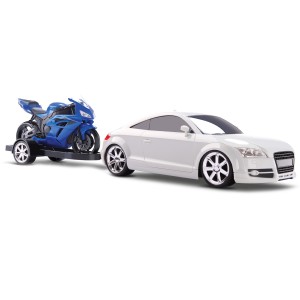 Carrinho De Brinquedo Infantil Mxt Com Carretinha E Moto-1292-39278