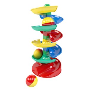 Torre Em Espiral Rola Bola Da Blocolândia Dismat Com Bolinha-MK412-35034