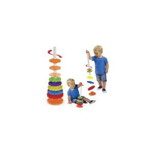 Brinquedo em espiral giro mágico dismat com 8 peças-MK326-48692