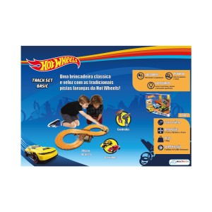 Hot Wheels Track Set (286cm) Basic - Br081-BR081-98164