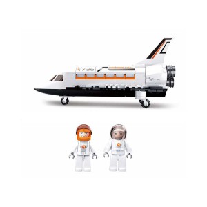 Blocos Astronautas Onibus Espacial 231pc - Br1034-BR1034-29022