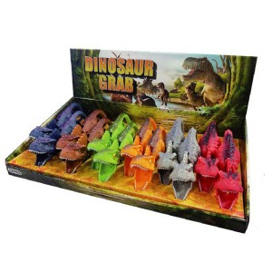 Brinquedo Grabber Dinossauro Display Com 12 Peças Sortidas