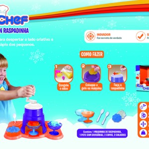 Kids Chef Frozen Raspadinha (novo) - Br111-BR111-33410