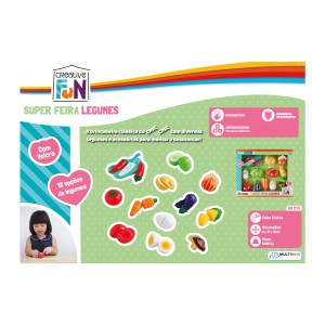 Creative Fun Super Feira Legumes - Br1110-BR1110-81901