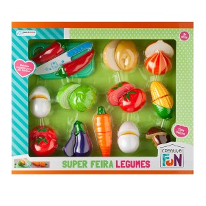 Creative Fun Super Feira Legumes - Br1110-BR1110-83274