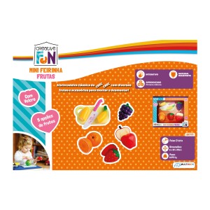 Creative Fun Mini Feirinha Frutas - Br1111-BR1111-77131