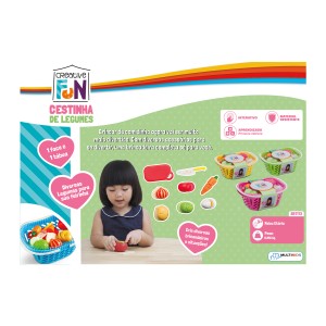 Creative Fun Cestinha De Legumes - Br1113-BR1113-96490