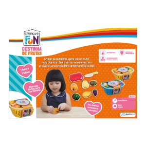 Creative Fun Cestinha De Frutas - Br1114-BR1114-45956