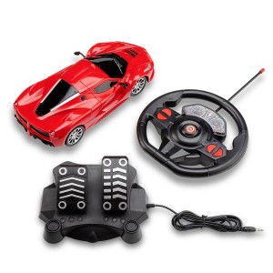 Carro De Corrida Vermelho Speed X De Controle Remoto Com Pedal-BR1142-49316