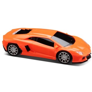 Carro De Corrida Laranja Nitro De Controle Com Volante E Pedal-BR1144-59001