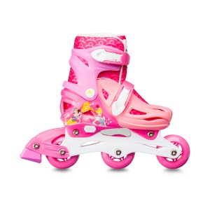 Patins Inline 2 Em 1 Tam 31-34 Princesas - Br1156-BR1156-54860