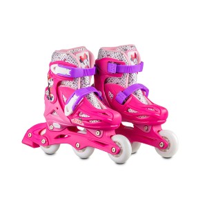 Patins Inline 2 Em 1 Tam 31-34 Minnie - Br1160-BR1160-73295