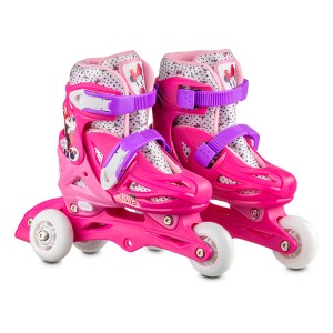 Patins Inline 2 Em 1 Tam 31-34 Minnie - Br1160-BR1160-78998