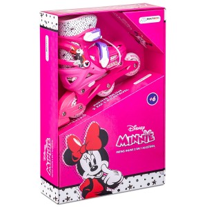 Patins Ajustável Minnie Tamanho 35-38