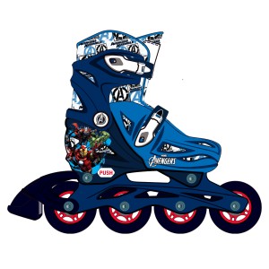 Patins Inline Ajustavel Tam 35-38 Vingad - Br1165-BR1165-35649