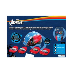 Kit De Protecao Vingadores - Br1166-BR1166-32545