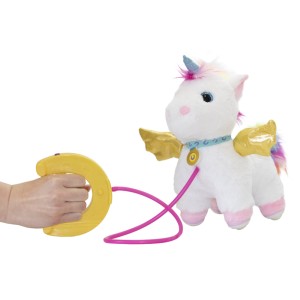 Unicórnio De Pelúcia Walkingpetz Interativo Com Acessório 25cm-BR1196-85947